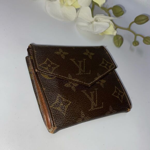 Authentic Louis Vuitton Elise Compact Wallet - Picture 1 of 10